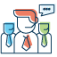 small customer care icon