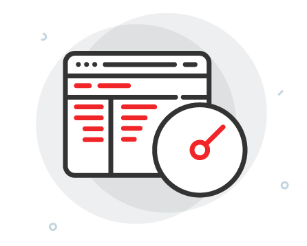website hosting speed meter
