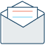 buka ikon email